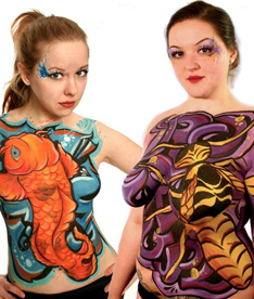Promotional Body Painting