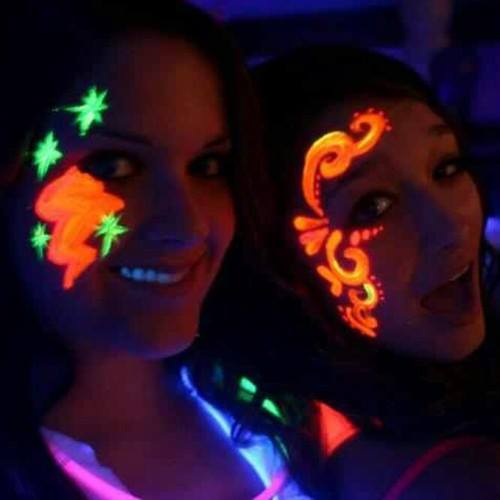 Party in the Dark with UV Face Painting and LED Balloon Twisting!